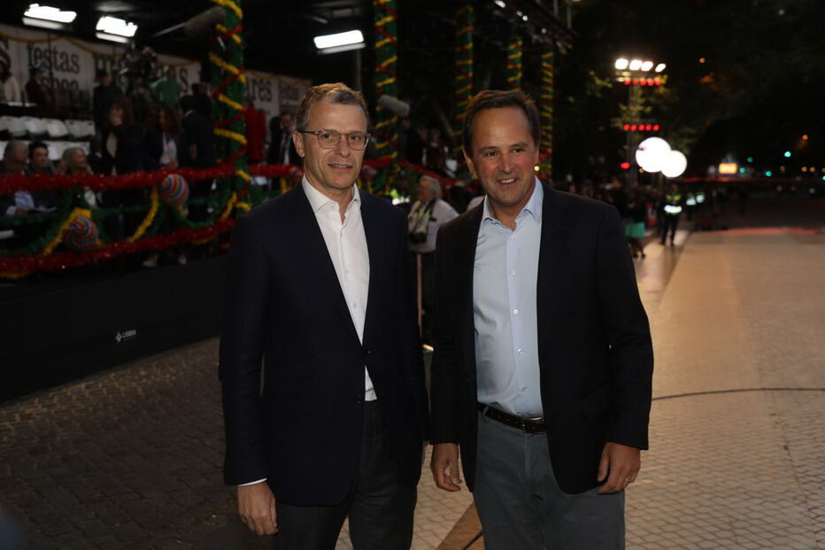 Fernando Medina, presidente da Câmara de Lisboa, na Avenida