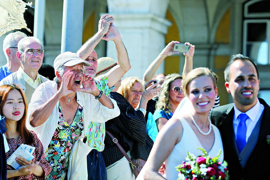 Santo António uniu dezasseis casais em Lisboa