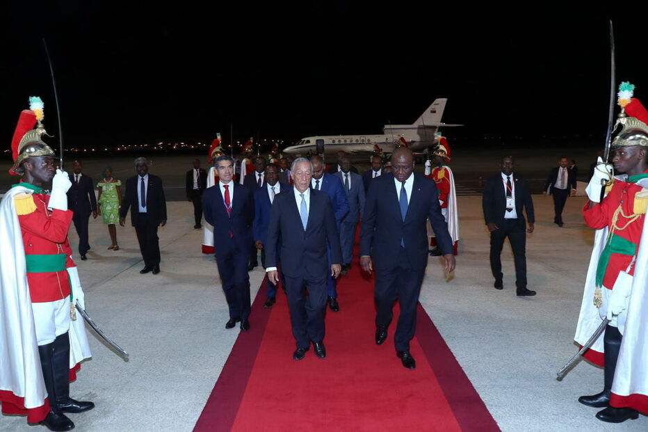 Marcelo Rebelo de Sousa chega à Costa do Marfim