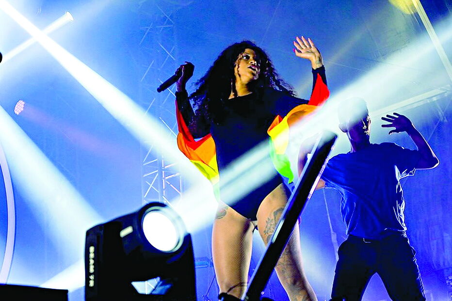 Blaya foi um dos principais nomes a subir ao palco principal durante as festas do Senhor de Matosinhos