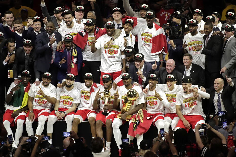 Toronto Raptors conquistam primeiro título de campeões da NBA