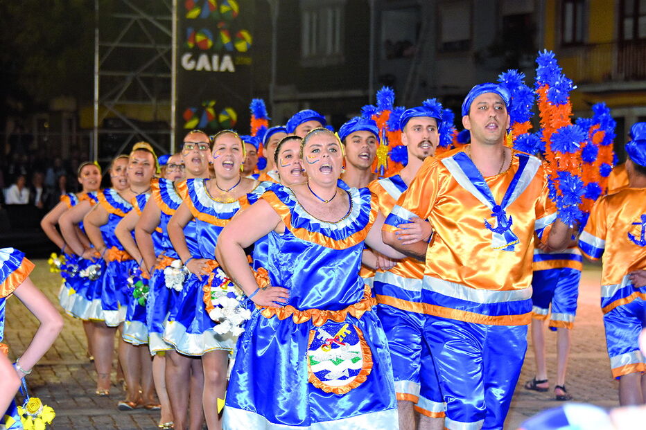 Santa Marinha foi uma das marchas vitoriosas da edição do ano passado, cumprindo a tradição à beira-rio
