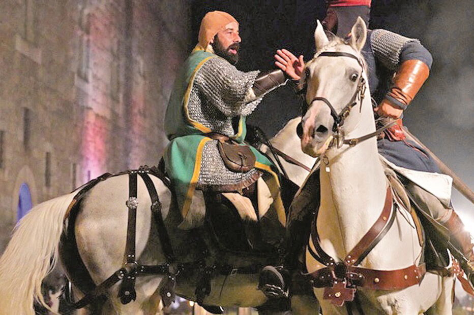 Recriação histórica será apresentada ao vivo nas noites dos dias 21, 22 e 23, no Campo de S. Mamede 