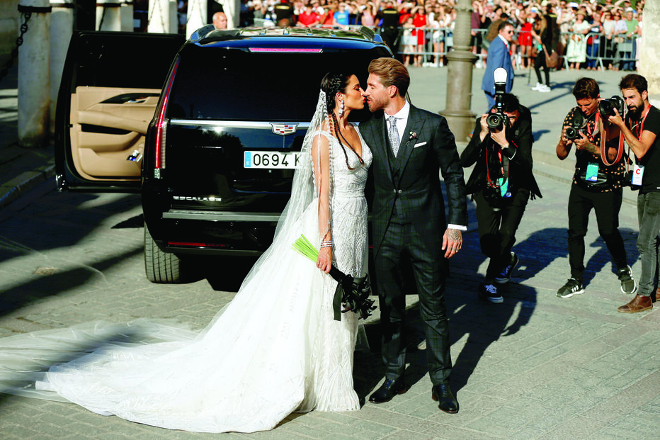 Casamento Sérgio Ramos e Pilar Rubio
