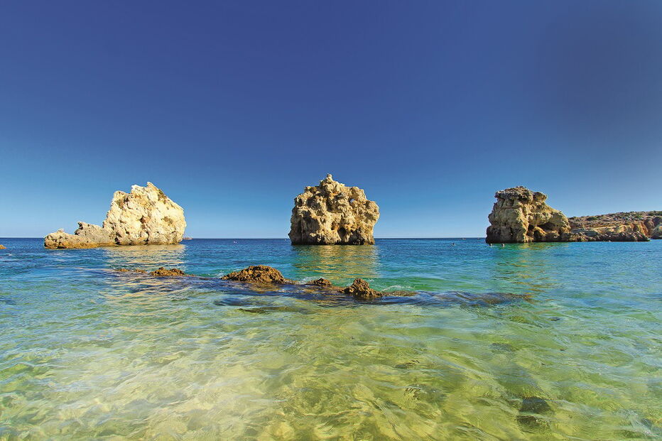 Praia dos Arrifes, em Albufeira