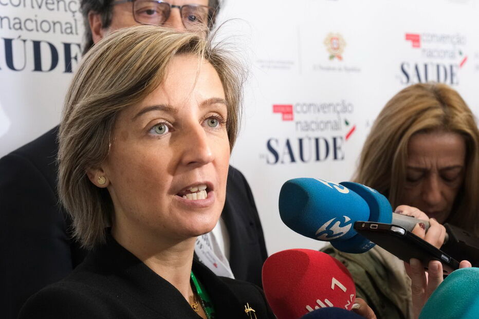 Marta Temido, ministra da Saúde