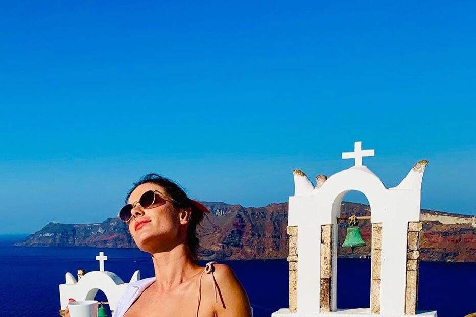 Alessandra Ambrosio na Grécia 