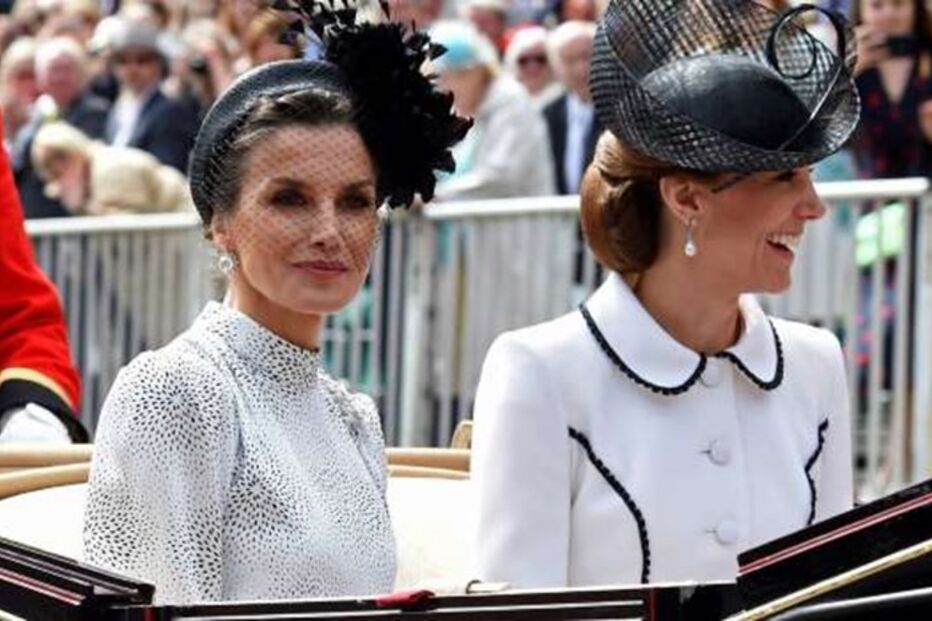 Kate Middleton, rainha Letizia