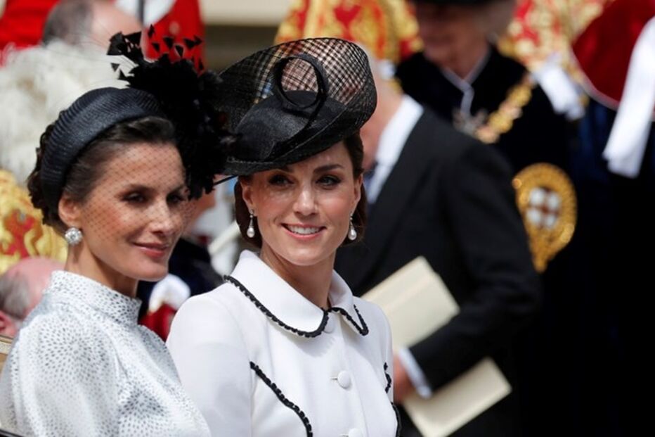 Kate Middleton, rainha Letizia