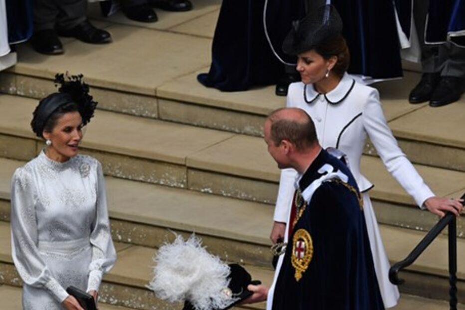 Kate Middleton, rainha Letizia