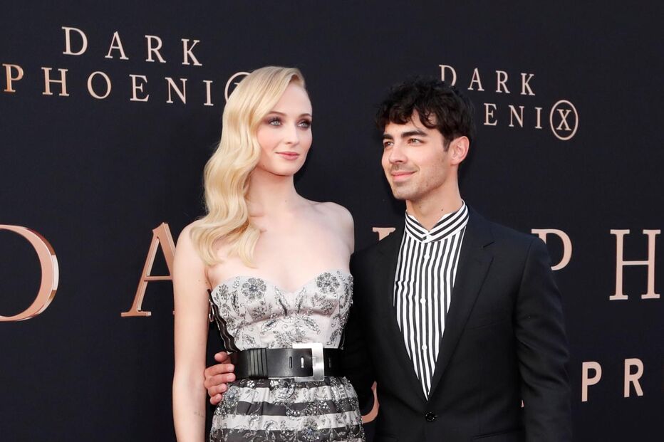 Sophie Turner com o marido, Joe Jonas
