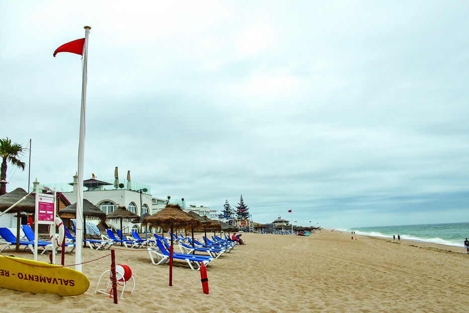 Maré vermelha no Algarve	