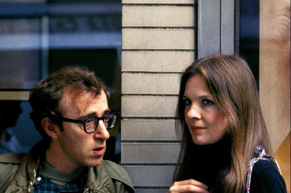 Diane Keaton com Woody Allen