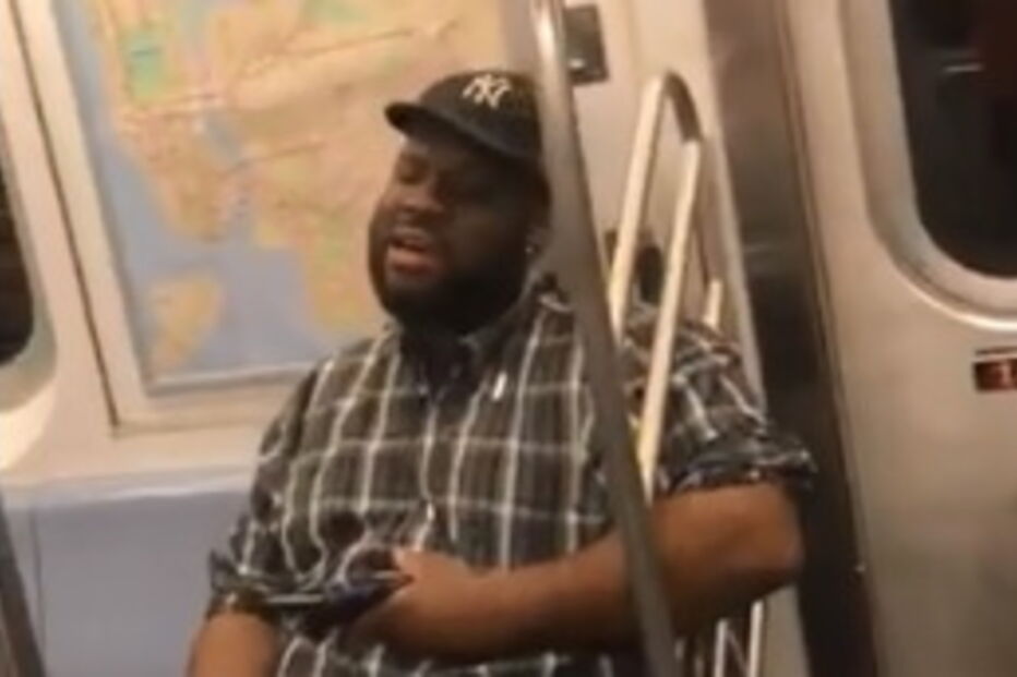 Tema da banda norte-americana entoou a carruagem do comboio em Nova Iorque