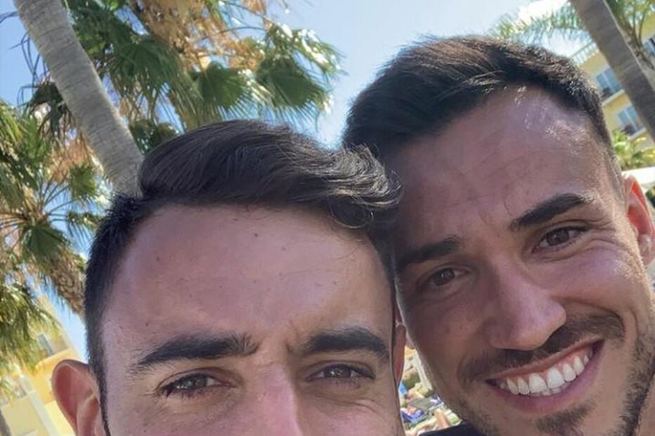 Bruno Fernandes está de férias no Algarve