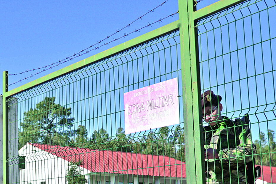 Armas furtadas de Tancos em junho de 2017   