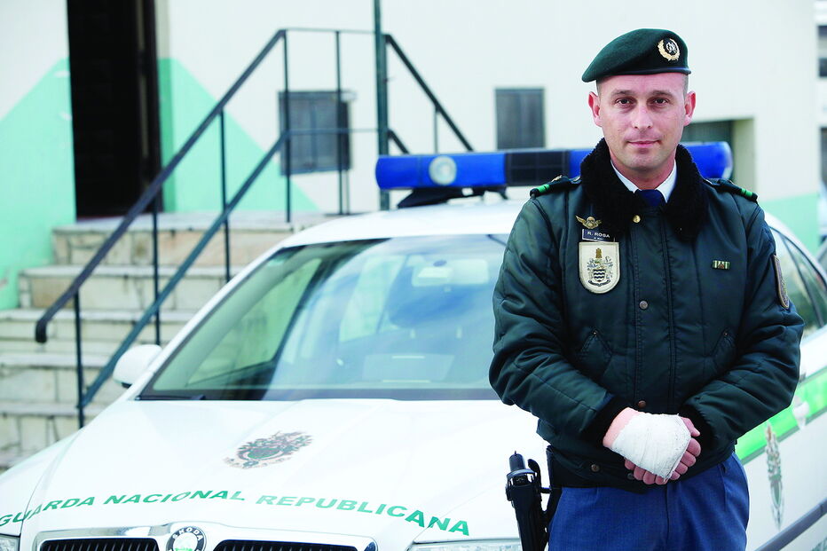 Ricardo Rosa já socorreu duas mulheres, um homem e um jovem. Num dos episódios ficou ferido numa mão 