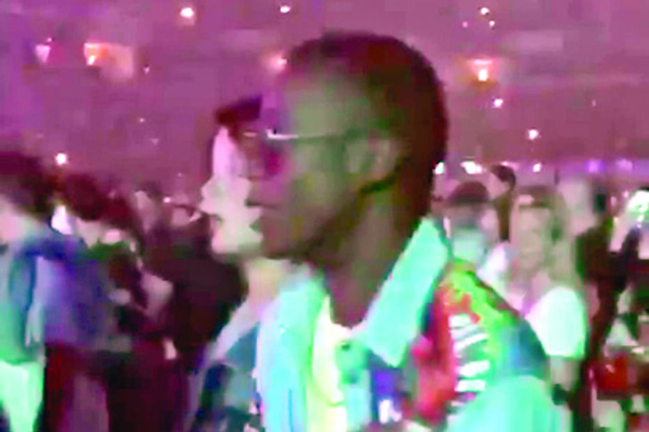 David Banda, filho de Madonna, foi presença notada