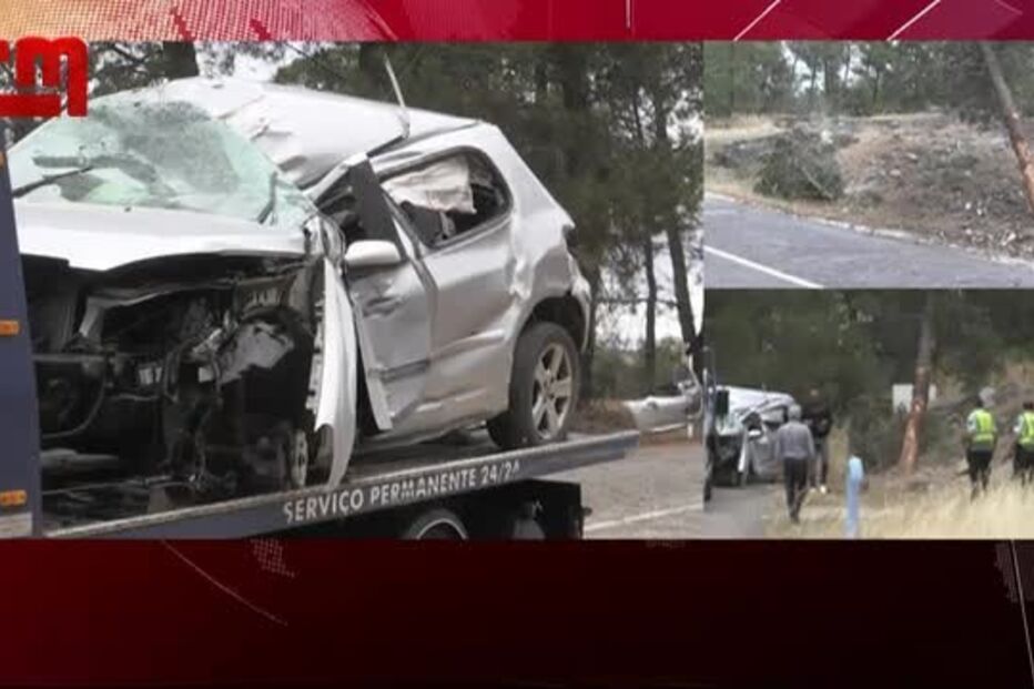 Jovem de 25 anos morre em despiste contra pinheiro no Sabugal