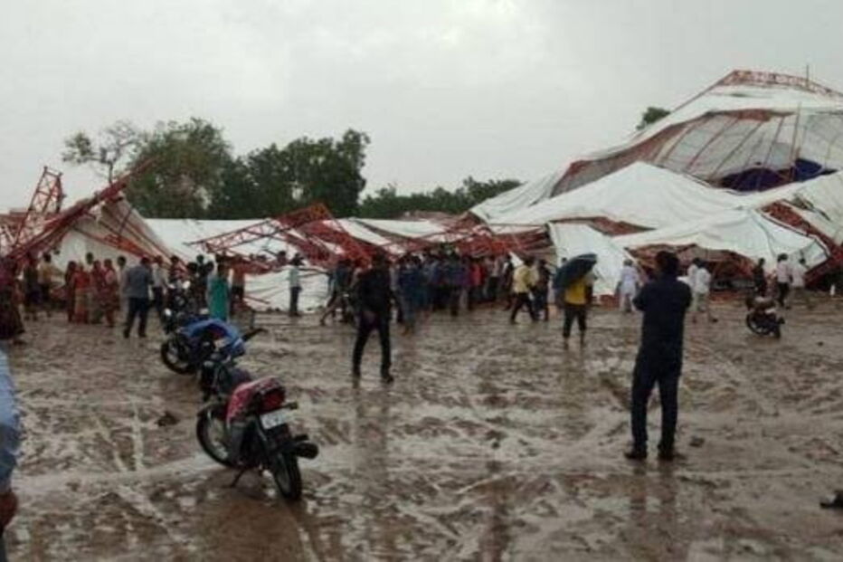 14 mortos e 50 feridos após queda de tenda em cerimónia na Índia