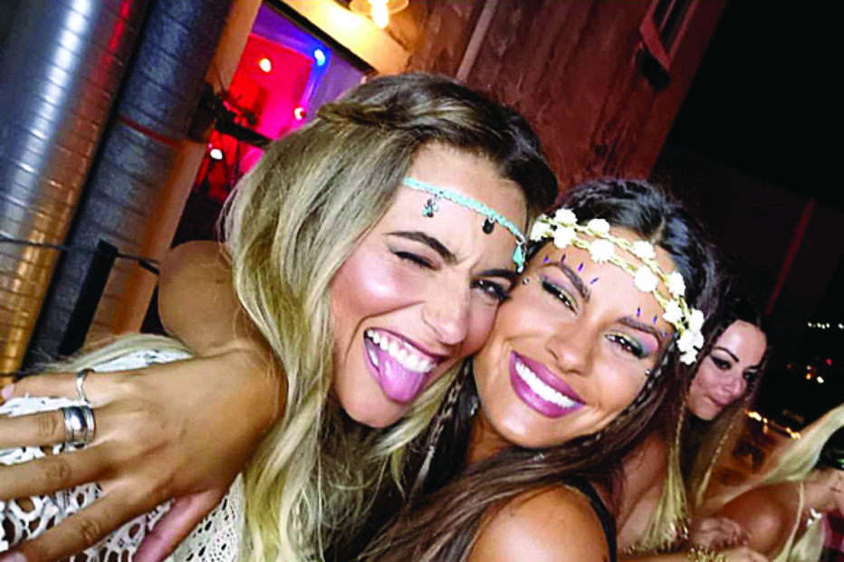 Liliana Santos com a “bebé” 