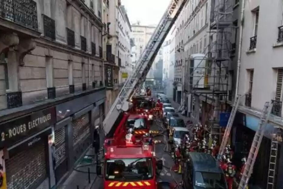 Português morre em incêndio num prédio no centro de Paris