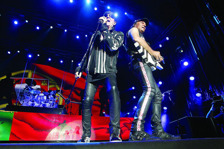 Scorpions estiveram em Portugal ainda no ano passado, no Estádio Municipal de Oeiras    