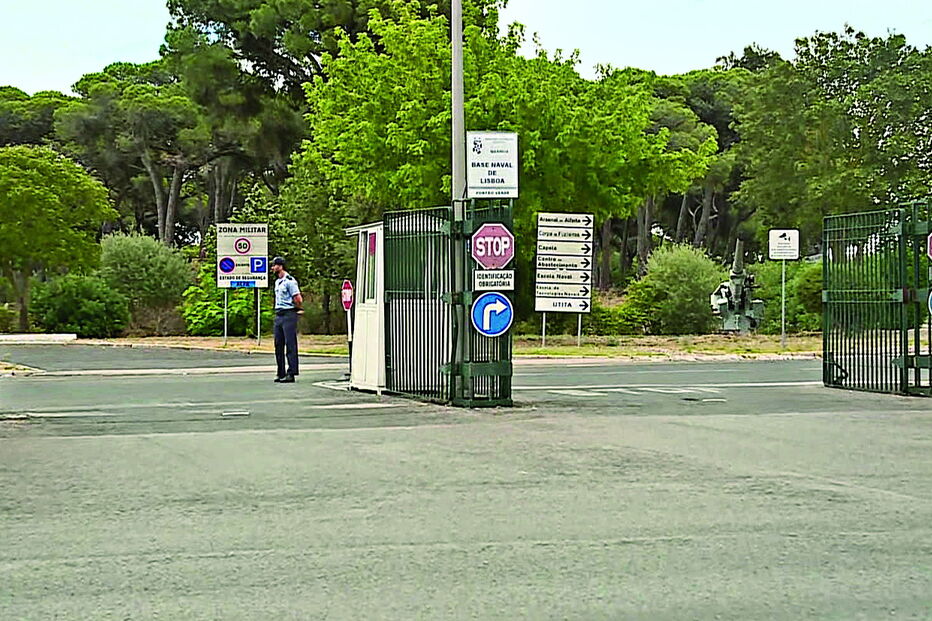 Prova decorria no interior da Base Naval de Lisboa, no Alfeite, Almada