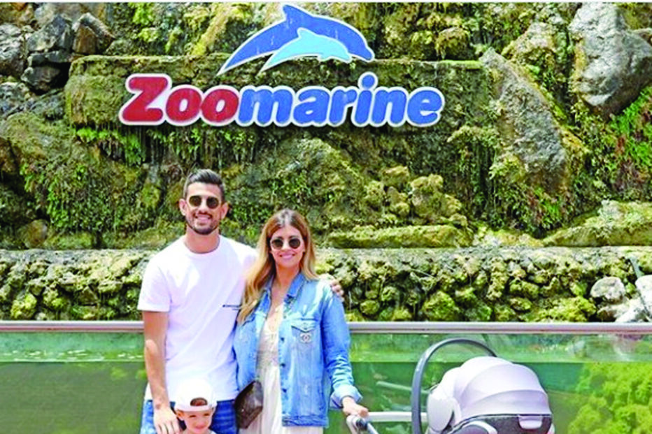 Pizzi descansa em família no Algarve