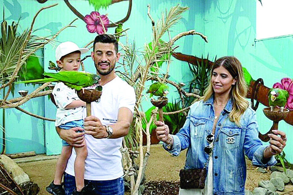 Pizzi descansa em família no Algarve