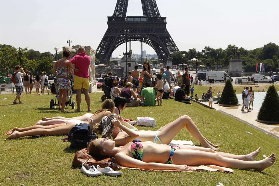 Onda de calor em Paris