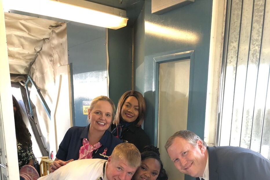 Shantell e a comissão de bordo