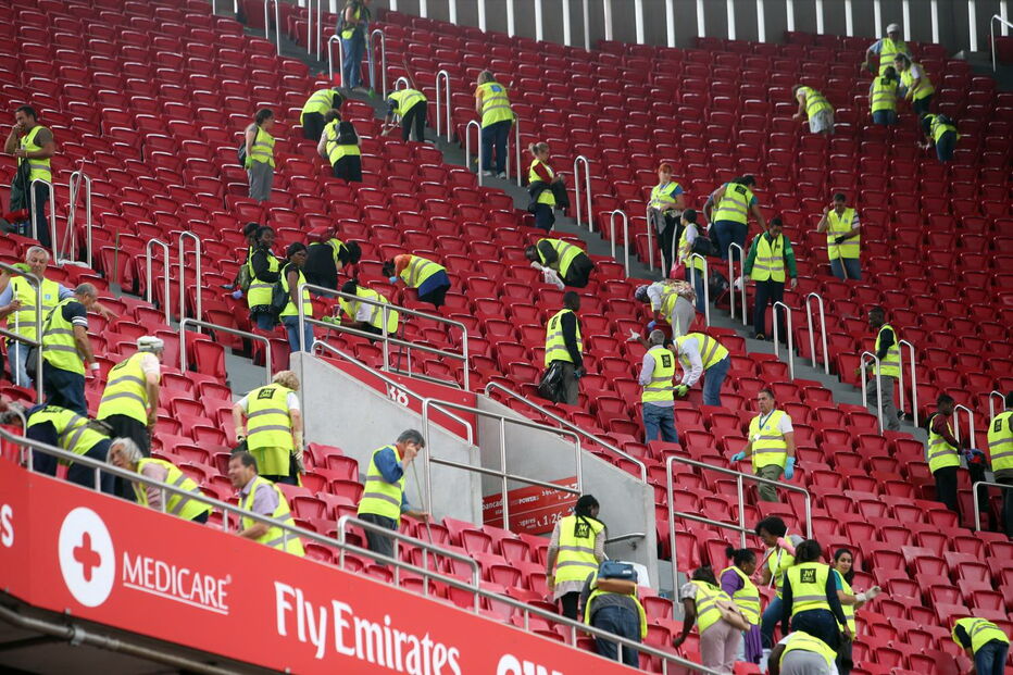 Estádio da Luz já se prepara para receber Congresso de Testemunhas de Jeová