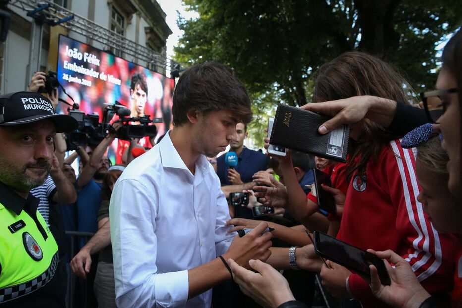 João Félix é o novo embaixador de Viseu para o desporto