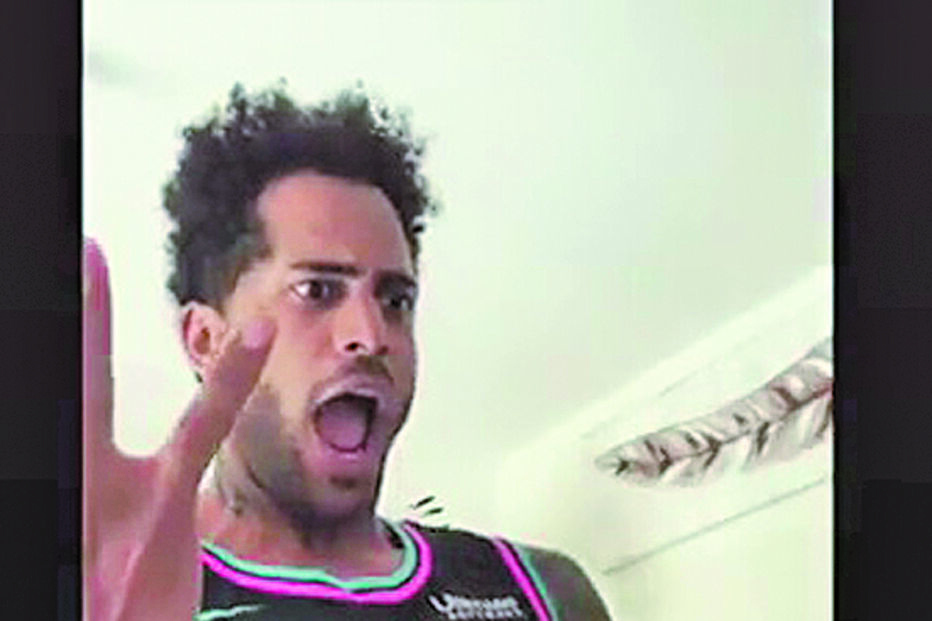 Guillaume assinalou os seis meses de vida do filho com um vídeo na Internet