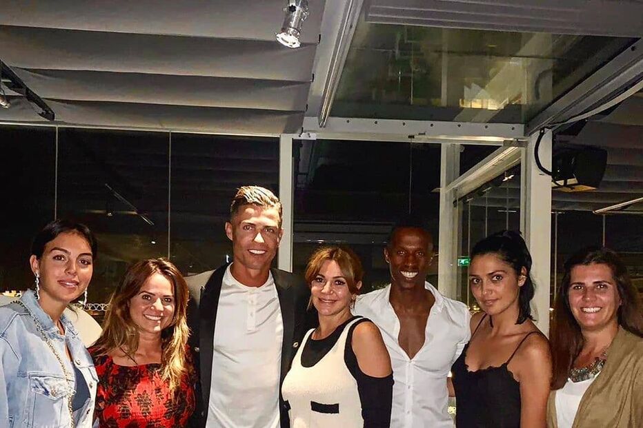 Cristiano Ronaldo, Georgina, José Semedo, Silvia Rizzo