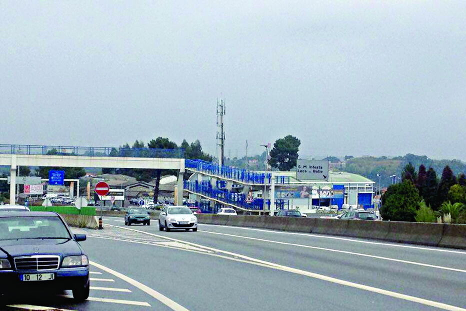 Cruz Vermelha seguia de urgência na Via Norte