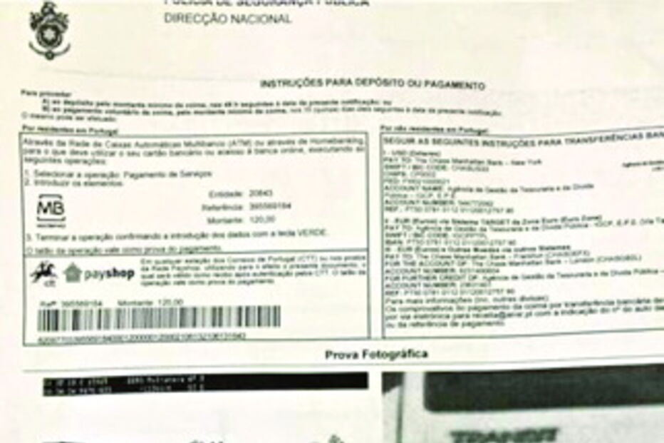 Multa circula nas redes sociais