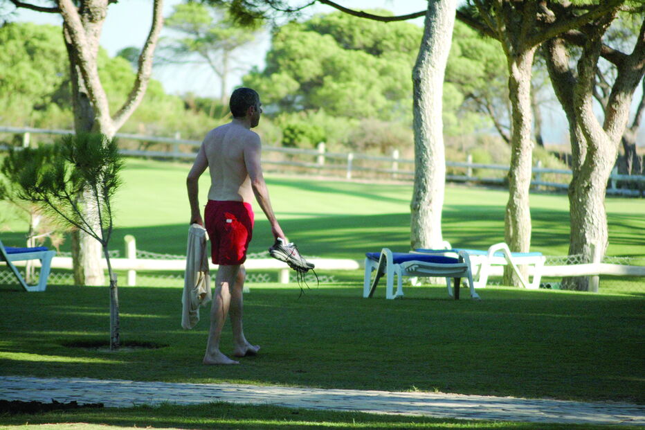 José Sócrates de férias