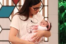 bebé Matilde, voce na tv