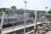 Incêndio deflagra junto às oficinas do Metro em Lisboa