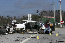 Choque brutal no IP3 mata mulher em Mortágua