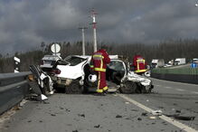 Choque brutal no IP3 mata mulher em Mortágua