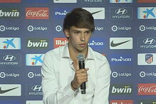 João Félix apresentado no Atlético de Madrid