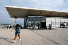 Fachada do Cais fluvial do Seixal