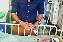 Matilde está internada no Hospital de Santa Maria, em Lisboa, onde é tratada   