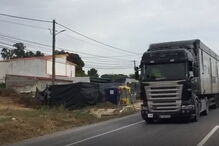 Marcha lenta no IC2 em protesto contra 