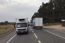 Marcha lenta no IC2 em protesto contra 