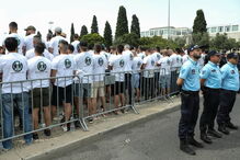 Polícias manifestam-se na celebração dos 152 anos da PSP