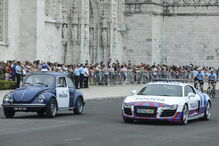 Polícias manifestam-se na celebração dos 152 anos da PSP